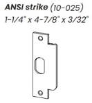 ANSI Strike - 4-7/8"