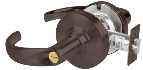 Picture of Schlage ND44S SPA - Grade 1 Hospital Privacy Lock, Sparta Lever, Non-Keyed