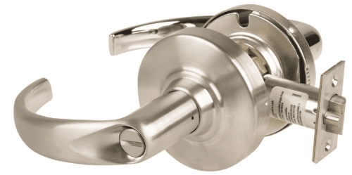 Picture of Schlage ND44S SPA - Grade 1 Hospital Privacy Lock, Sparta Lever, Non-Keyed