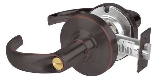 Picture of Schlage ND44S SPA - Grade 1 Hospital Privacy Lock, Sparta Lever, Non-Keyed