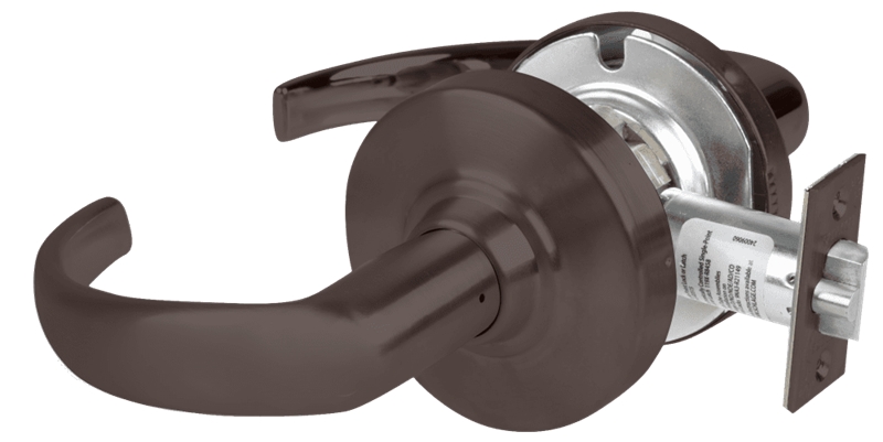 Picture of Schlage ND12DEL SPA - Grade 1 Electrified Cylindrical Lock, Exit Function, 12-24V DC, Fail Safe, Sparta Lever