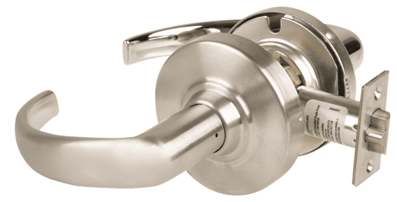 Picture of Schlage ND12DEL SPA - Grade 1 Electrified Cylindrical Lock, Exit Function, 12-24V DC, Fail Safe, Sparta Lever