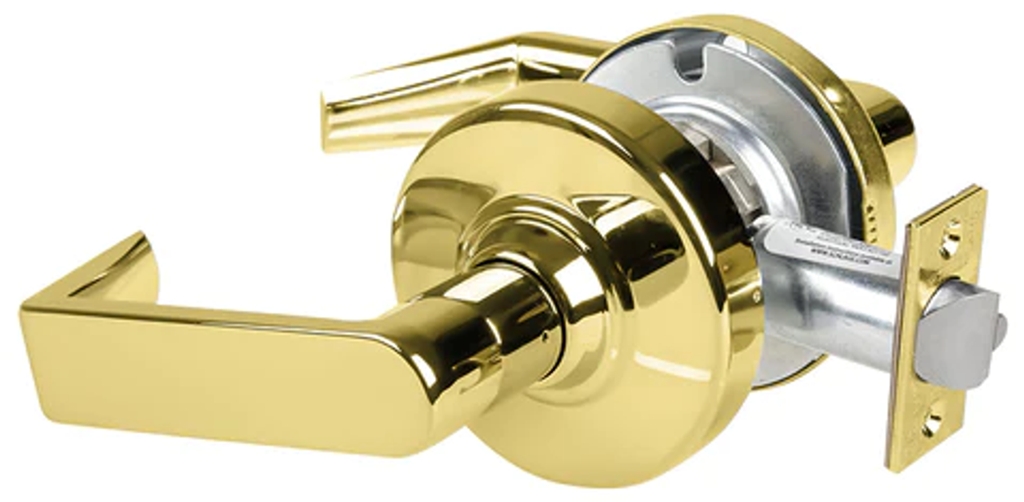 Picture of Schlage ND10S RHO - Grade 1 Passage Latch, Rhodes Lever, Non-Keyed,