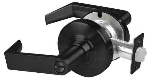 Picture of Schlage ND40S RHO - Grade 1 Bath/Bedroom Privacy Lock, Rhodes Lever, Non-Keyed