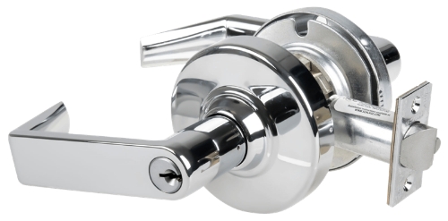 Picture of Schlage ND53PD RHO - Grade 1 Entrance Lock, Rhodes Lever, Standard Cylinder