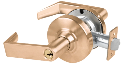 Picture of Schlage ND73PD RHO - Grade 1 Corridor Lock, Rhodes Lever, Standard Cylinder