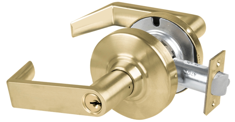 Picture of Schlage ND78PD RHO - Grade 1 Classroom Security Lock, Rhodes Lever, Conventional Cylinder, Non-Handed