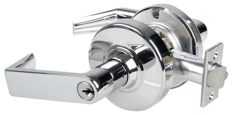 Picture of Schlage ND91PD RHO - Grade 1 Entrance/Office Lock, Rhodes Lever, Standard Cylinder