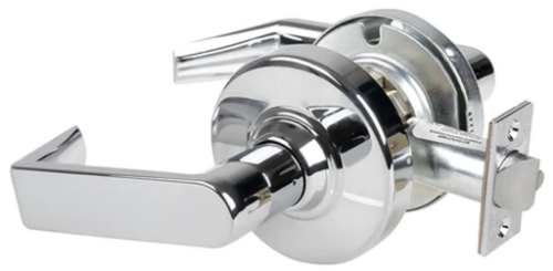 Picture of Schlage ND12DEL RHO - Grade 1 Electrified Cylindrical Lock, Exit Function, 12-24V DC, Fail Safe, Rhodes Lever