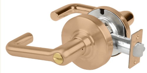 Picture of Schlage ND40S TLR Grade 1 Bath/Bedroom Privacy Lock, Tubular Lever