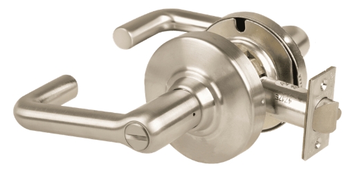 Picture of Schlage ND40S TLR Grade 1 Bath/Bedroom Privacy Lock, Tubular Lever