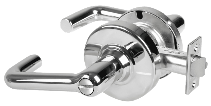 Picture of Schlage ND40S TLR Grade 1 Bath/Bedroom Privacy Lock, Tubular Lever