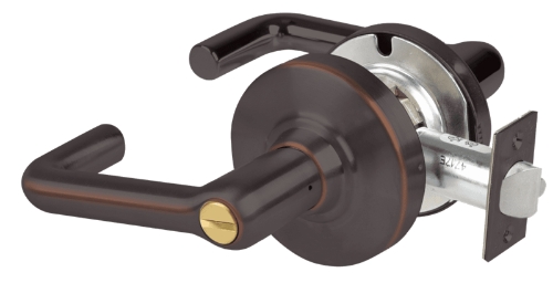 Picture of Schlage ND40S TLR Grade 1 Bath/Bedroom Privacy Lock, Tubular Lever
