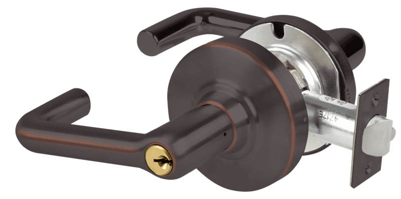 Picture of Schlage ND53PD TLR Grade 1 Entrance Lock, Tubular Lever, Standard Cylinder