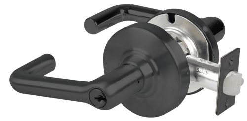 Picture of Schlage ND85PD TLR  Grade 1 Faculty Restroom Lock, Tubular Lever, Standard Cylinder