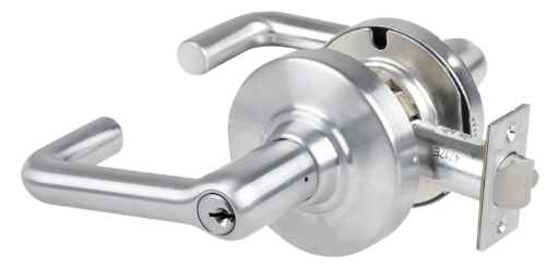 Picture of Schlage ND80PDEU TLR Grade 1 Electrified Cylindrical Lock, Storeroom Function, 12/24 VDC, Fail Secure, Tubular Lever