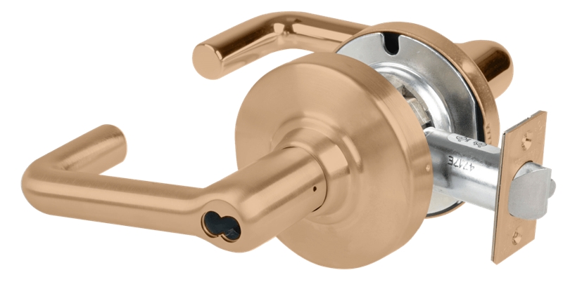 Picture of Schlage ND94JD TLR Grade 1 Classroom Lock, Tubular Lever, SFIC Prep Less Core