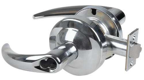 Picture of Schlage ND53JD OME - Grade 1 Entrance Lock, Omega Lever, FSIC Prep Less Core