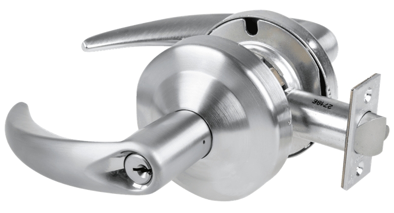 Picture of Schlage ND73PD OME - Grade 1 Corridor Lock, Omega Lever, Standard Cylinder