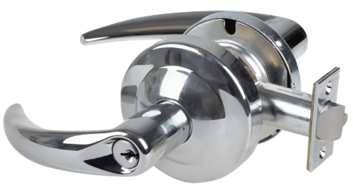 Picture of Schlage ND80PDEL OME - Grade 1 Electrified Cylindrical Lock, Storeroom Function, 12-24 VDC, Fail Safe, Omega Lever