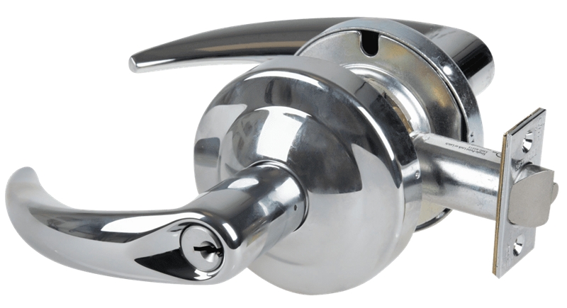 Picture of Schlage ND85PD OME - Grade 1 Faculty Restroom Lock, Omega Lever, Standard Cylinder