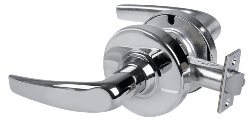 Picture of Schlage ND10S ATH Grade 1 Passage Latch, Athens Lever, Non-Keyed