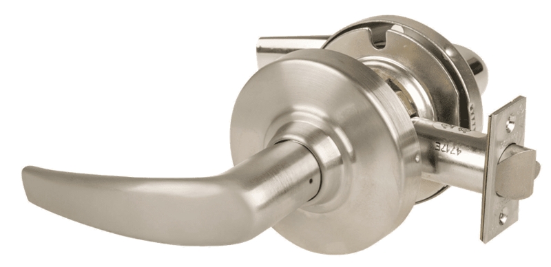 Picture of Schlage ND12DEL ATH Grade 1 Electrified Cylindrical Lock, Exit Function, 12-24V DC, Fail Safe, Athens Lever