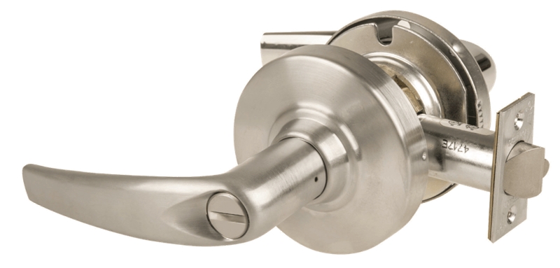 Picture of Schlage ND40S ATH Grade 1 Bath/Bedroom Privacy Lock, Athens Lever, Non-Keyed