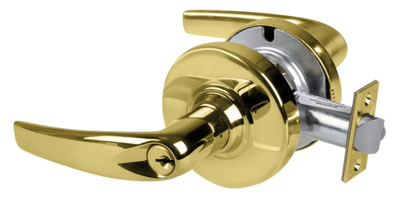Picture of Schlage ND60PD ATH Grade 1 Vestibule Lock, Athens Lever, Standard Cylinder