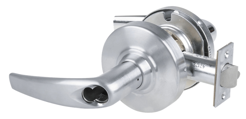 Picture of Schlage ND80JD ATH Grade 1 Storeroom Lock, Athens Tactile Lever, FSIC Prep Less Core