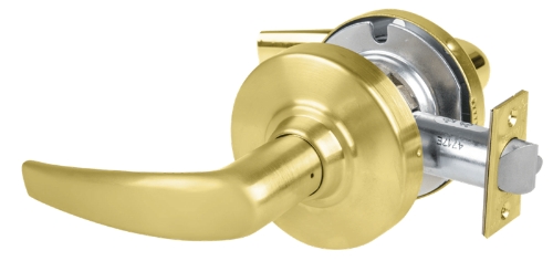 Picture of Schlage ALX10 ATH Grade 2 Passage Cylindrical Lock with Field Selectable Vandlgard, Athens Lever