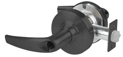 Picture of Schlage ALX50L ATH Grade 2 Office Cylindrical Lock with Field Selectable Vandlgard, Athens Lever, Conventional Less Cylinder