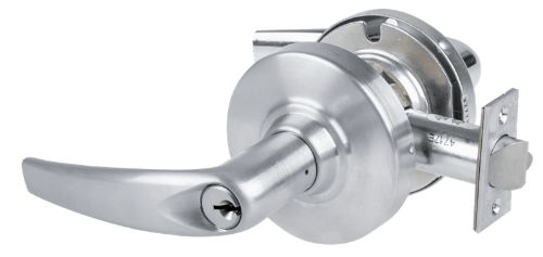 Picture of Schlage ALX50P ATH Grade 2 Office Cylindrical Lock with Field Selectable Vandlgard, Athens Lever, Conventional Cylinder, Keyed 5
