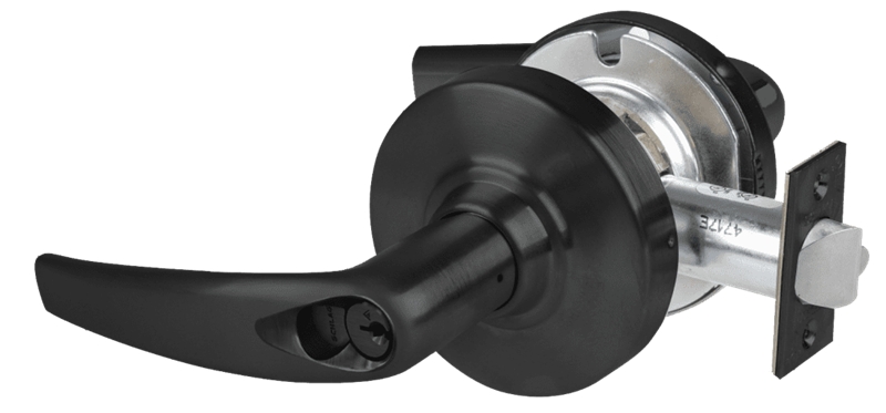 Picture of Schlage ALX50R ATH Grade 2 Office Cylindrical Lock with Field Selectable Vandlgard, Athens Lever, FSIC Core