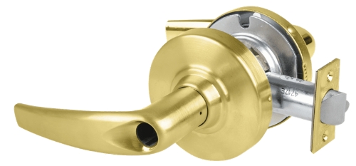 Picture of Schlage ALX70L ATH Grade 2 Classroom Cylindrical Lock with Field Selectable Vandlgard, Athens Lever, Conventional Less Cylinder
