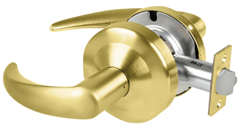 Picture of Schlage ALX10 OME Grade 2 Passage Cylindrical Lock with Field Selectable Vandlgard, Omega Lever
