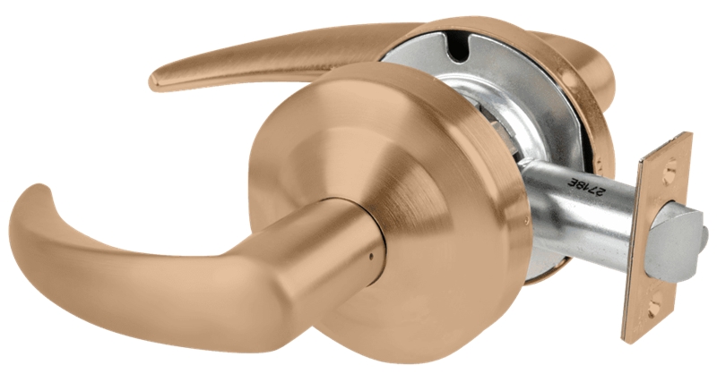 Picture of Schlage ALX10 OME Grade 2 Passage Cylindrical Lock with Field Selectable Vandlgard, Omega Lever