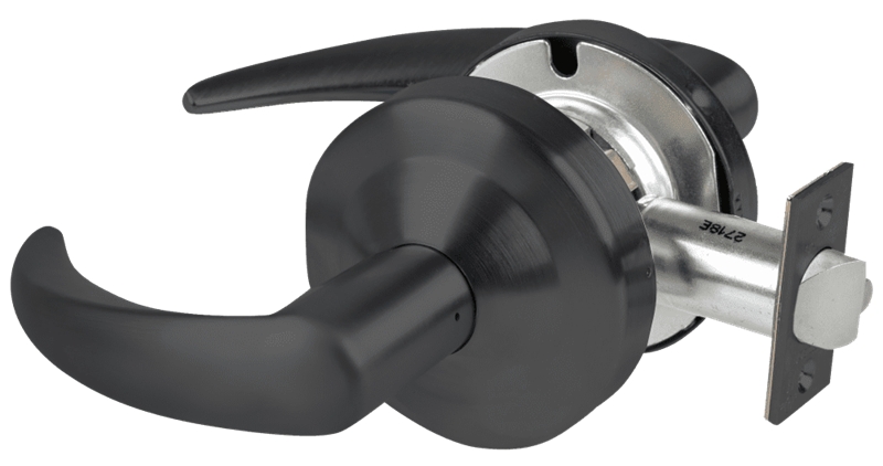 Picture of Schlage ALX10 OME Grade 2 Passage Cylindrical Lock with Field Selectable Vandlgard, Omega Lever