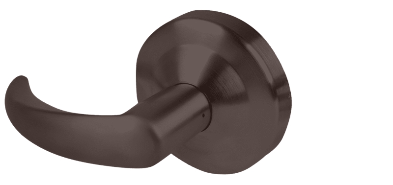 Picture of Schlage ALX170 OME Grade 2 Dummy Cylindrical Lock with Field Selectable Vandlgard, Omega Lever, Satin Chrome Finish