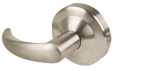 Picture of Schlage ALX170 OME Grade 2 Dummy Cylindrical Lock with Field Selectable Vandlgard, Omega Lever, Satin Chrome Finish