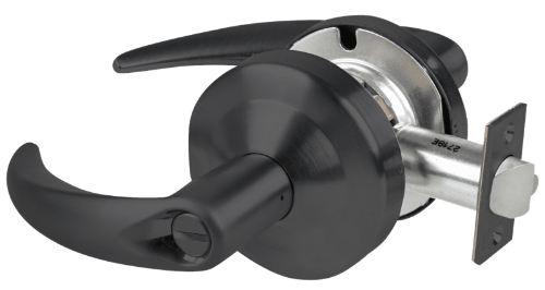 Picture of Schlage ALX40 OME Grade 2 Privacy Cylindrical Lock with Field Selectable Vandlgard, Omega Lever, Non-Keyed