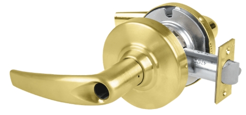 Picture of Schlage ALX50L OME Grade 2 Office Cylindrical Lock with Field Selectable Vandlgard, Omega Lever, Conventional Less Cylinder