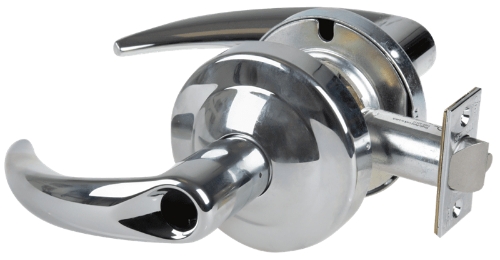 Picture of Schlage ALX70L OME Grade 2 Classroom Cylindrical Lock with Field Selectable Vandlgard, Omega Lever, Conventional Less Cylinder