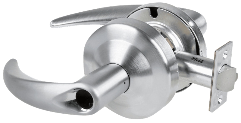 Picture of Schlage ALX80L OME Grade 2 Storeroom Cylindrical Lock with Field Selectable Vandlgard, Omega Lever, Conventional Less Cylinder