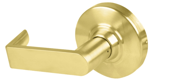 Picture of Schlage ALX172 RHO Grade 2 Double Dummy Cylindrical Lock with Field Selectable Vandlgard, Rhodes Lever
