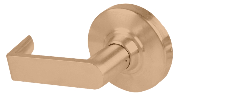 Picture of Schlage ALX172 RHO Grade 2 Double Dummy Cylindrical Lock with Field Selectable Vandlgard, Rhodes Lever