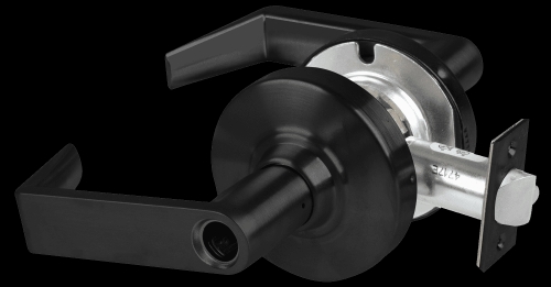 Picture of Schlage ALX70L RHO Grade 2 Classroom Cylindrical Lock with Field Selectable Vandlgard, Rhodes Lever, Conventional Less Cylinder