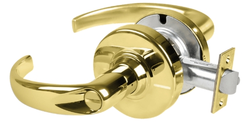 Picture of Schlage ALX40 SPA Grade 2 Privacy Cylindrical Lock with Field Selectable Vandlgard, Sparta Lever