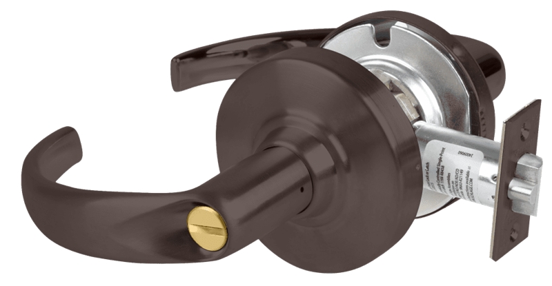 Picture of Schlage ALX40 SPA Grade 2 Privacy Cylindrical Lock with Field Selectable Vandlgard, Sparta Lever
