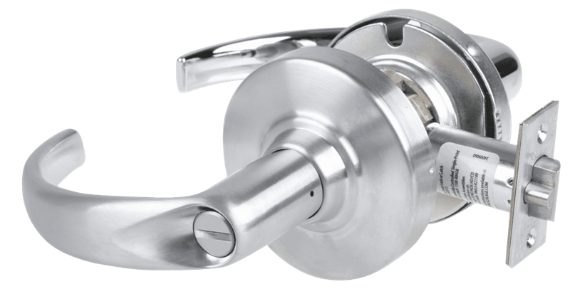 Picture of Schlage ALX40 SPA Grade 2 Privacy Cylindrical Lock with Field Selectable Vandlgard, Sparta Lever